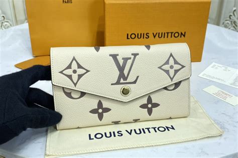 louis vuitton sarah wallet replica|louis vuitton empreinte wallet.